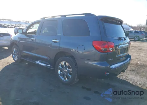 2008 Toyota Sequoia Limited 5.7L V8 from USA, damaged, VIN 5TDZY68A38S002141